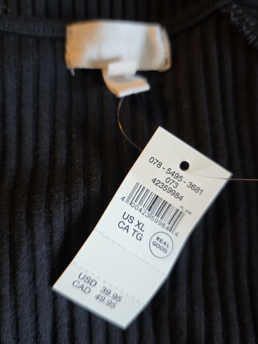 Aerie Ribbed Tie Front Bodysuit – NWT – XL - Picture 3 of 5
